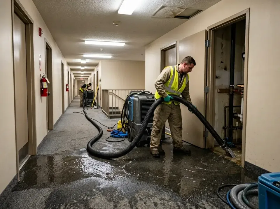 multi-unit-apartment-hallway-f-005 — frequently asked questions, Emergency Burst Pipe Water Extraction & Removal in Norridge…
